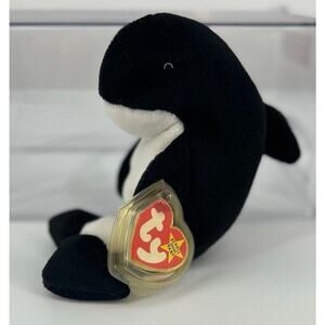 Ty Beanie Baby Echo the Dolphin, NWT